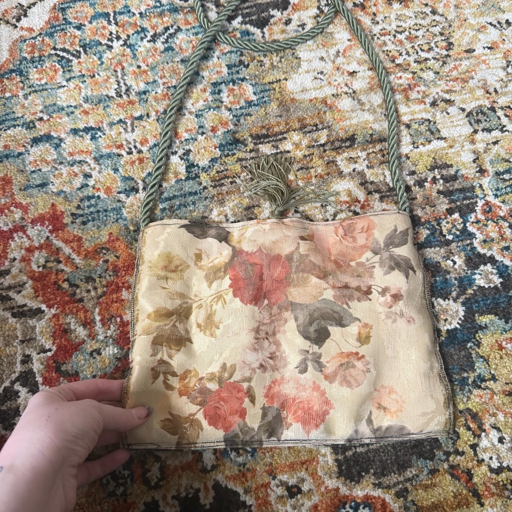 Handmade patchwork vintage bag - image 4